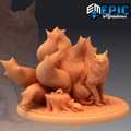 565 - Nine Tailed Fox Sitting (Large).png