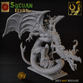 Sylvan Elves Forest Dragon with Prince.jpg